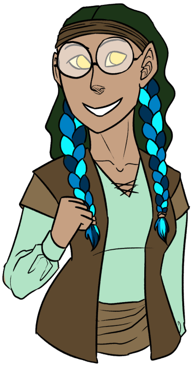 CarmineCranes-waterlily-as-lady.png